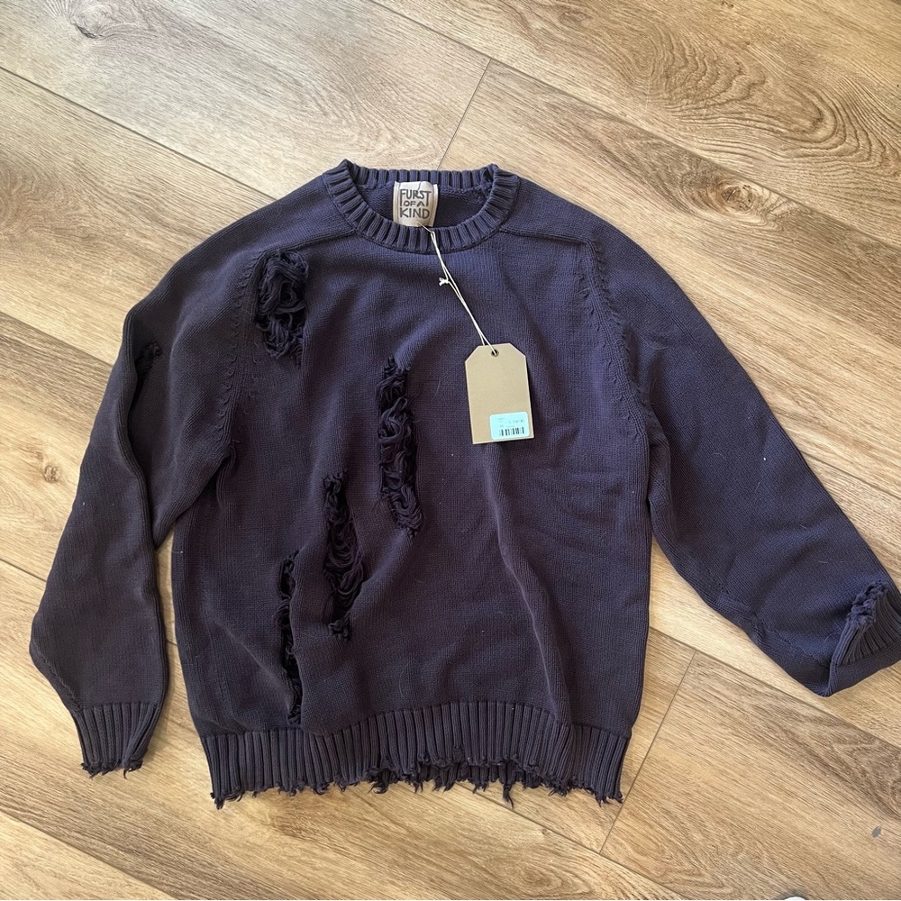 LF Distressed sweater